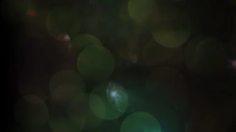 Low light, green, coating, Light, black background, bokeh, Видео 319953489