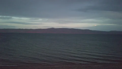 Low Light Lake UHD Stock Footage 179597996