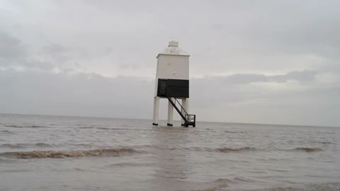 The Low Lighthouse Stock Footage 220152082