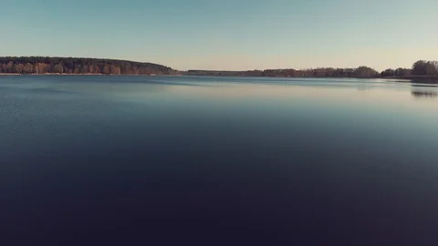 Low pass of a big river 動画素材 93151829