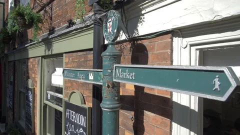 Low Petergate, York, England Stock Footage 117549756