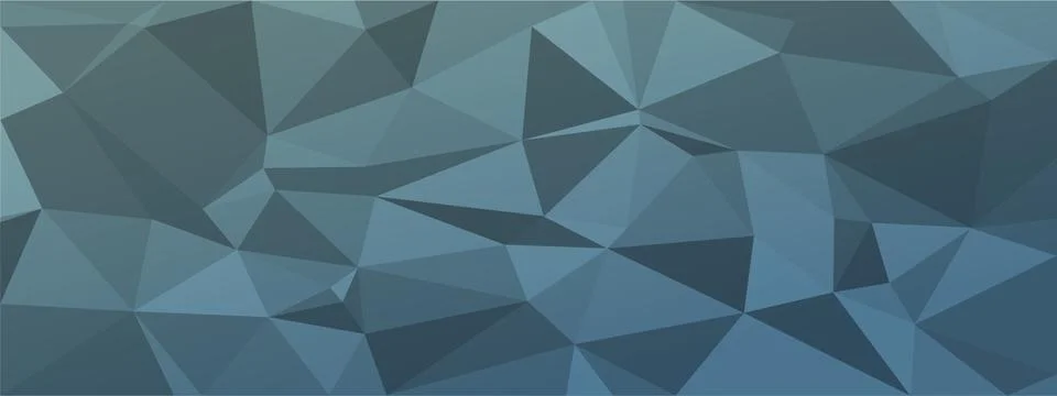 Low-poly abstract background. dark natural colors chaotic triangles of variable Stock Illustration