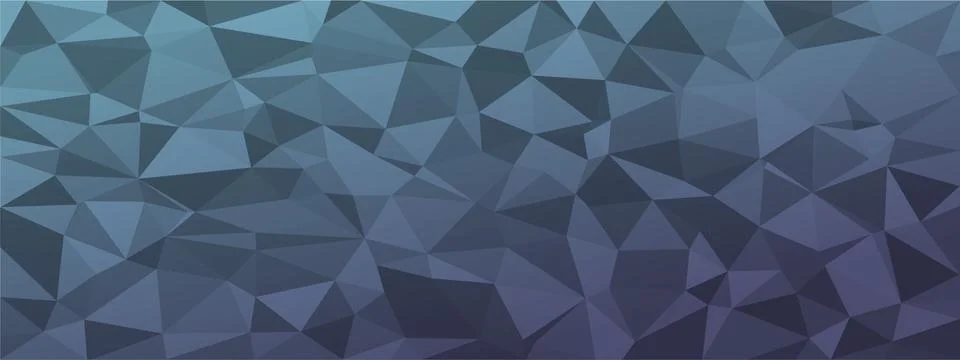 Low poly abstract background. dark natural colors chaotic triangles of variab Illustrazione stock