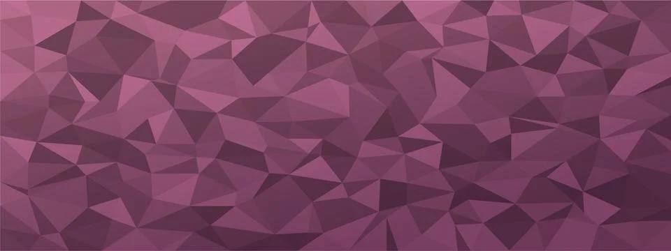 Low poly abstract background. dark natural colors chaotic triangles of variab Stock Illustration