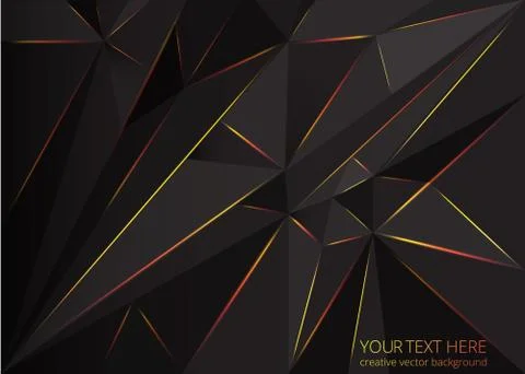 Low poly abstract background Stock Illustration