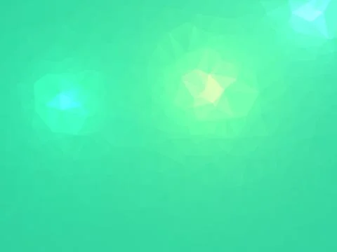 Low poly abstract background illustration in seafoam color with shiny parts Stock Illustration