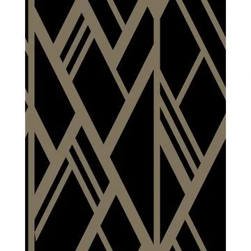 Low poly abstract black and golden lines background イラスト素材