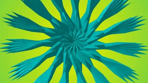 Low poly Abstract geometric background with moving lines and triangles 스톡 동영상 91635726