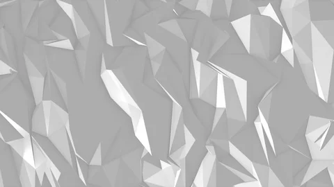 Low poly Abstract geometric background with moving lines and triangles 스톡 동영상 91635824