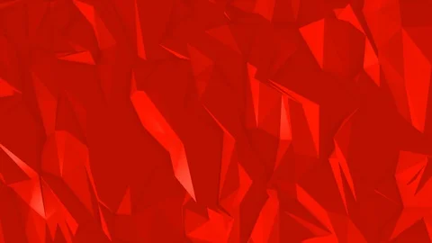 Low poly Abstract geometric background with moving lines and triangles 스톡 동영상 91635911