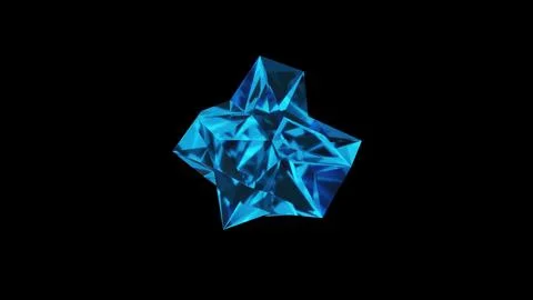 Low poly abstract geometry Stock Illustration