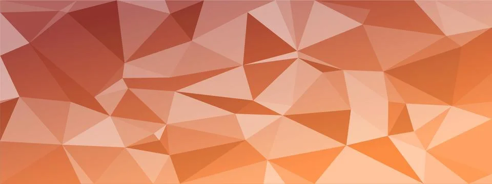 Low poly abstract modern background. bright colors chaotic triangles of varia Stock Illustration