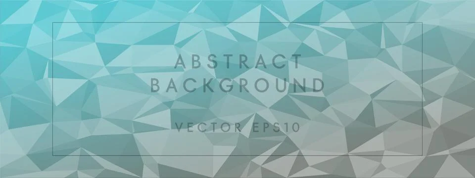Low poly abstract modern background. pastel colors chaotic triangles of varia Stock Illustration