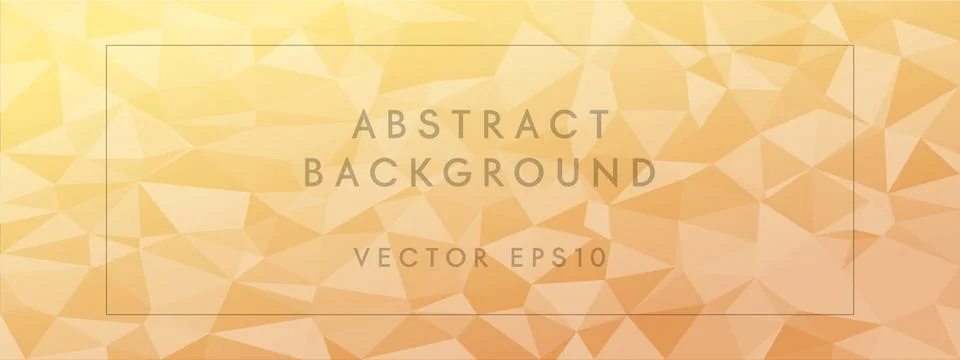 Low poly abstract modern background. pastel color chaotic triangles of variable Stock Illustration