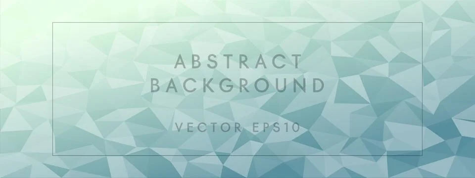 Low poly abstract modern background. pastel colors chaotic triangles of varia Stock Illustration