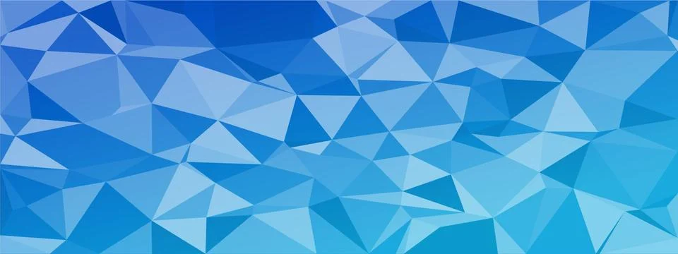 Low poly abstract modern background. bright colors chaotic triangles of varia Stock Illustration