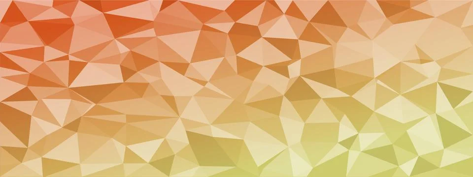 Low poly abstract modern background. bright colors chaotic triangles of varia Stock Illustration