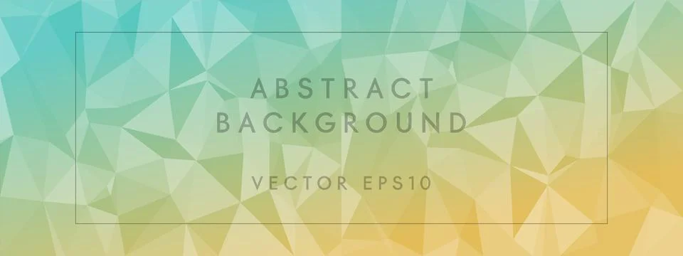 Low poly abstract modern background. pastel colors chaotic triangles of varia Stock Illustration