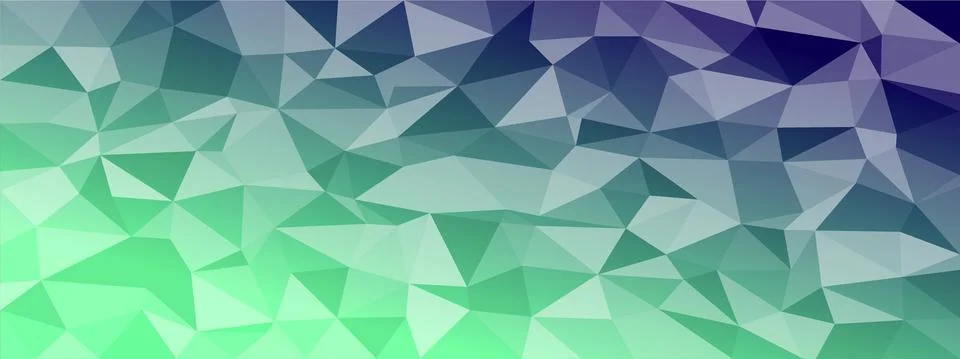 Low poly abstract modern background. bright colors chaotic triangles of varia Stock Illustration