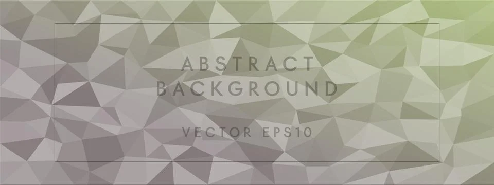 Low poly abstract modern background. pastel colors chaotic triangles of varia Stock Illustration