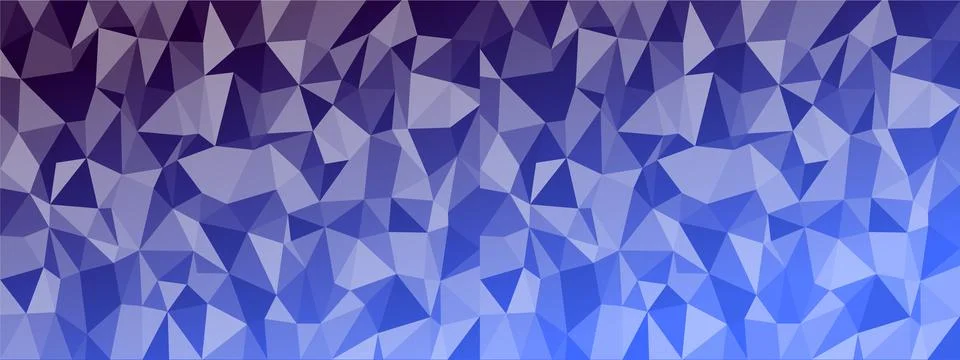 Low poly abstract modern background. bright color chaotic triangles of variable Stock Illustration