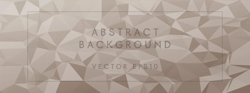 Low poly abstract modern background. pastel colors chaotic triangles of varia Stock Illustration