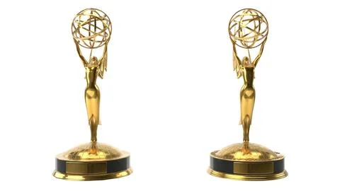 Low-Poly and Hi-Poly Emmy Award Model With PBR Materials 3D Model