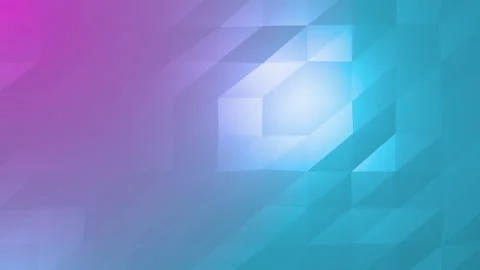 Low poly animated abstract background loop Stock Footage 158005338