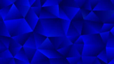 Low Poly Backdrop Design in Blue Hues Stock Illustration