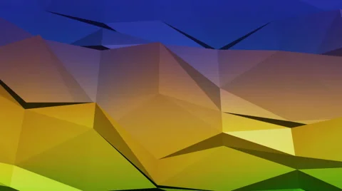 Low-Poly Background 動画素材 49734536