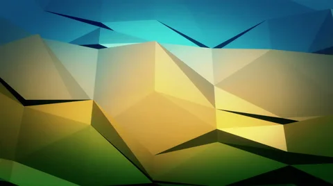 Low-Poly Background Stock Footage 49734552