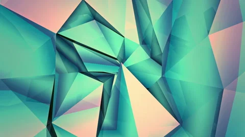Low-Poly Background Stock Footage 49734649