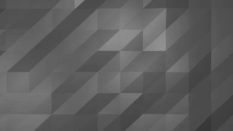 Low Poly Background gray color Abstract Loopable 4k. Vidéo 84346457