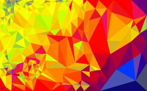 Low poly background Stock Illustration