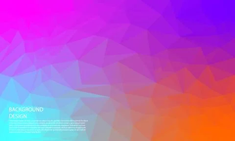 Low poly background Stock Illustration