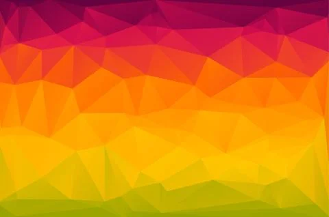 Low poly background multicolored lines Stock Illustration