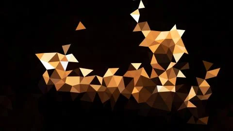 Low poly background texture Stock Illustration