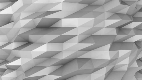 Low poly backgroung. white texture. Stock Footage 72976255