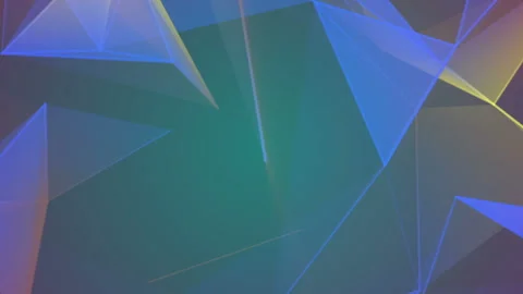 Low Poly Bright Colored Motion Futuristic Sci-Fi Polygonal Lines 스톡 동영상 99376157
