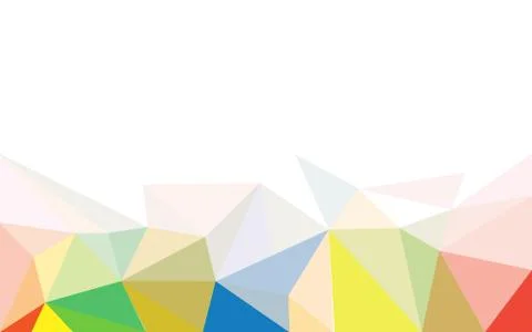 Low poly colored background Stock Illustration
