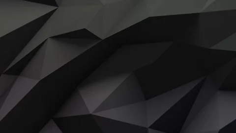 Low Poly Dark Background Stock Footage 80192485
