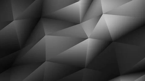 Low Poly Dark Motion Background Stock Footage 45300401