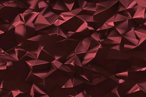 Low poly digital geometric background Stock Illustration