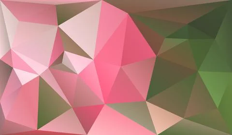 Low poly digital triangular background 스톡 일러스트