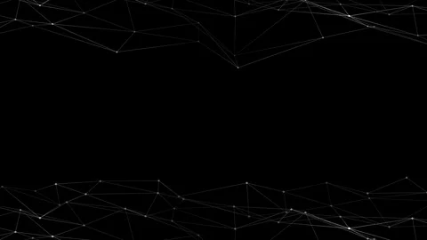 Low poly futuristic geometric background with moving lines and triangles 스톡 동영상 91571956
