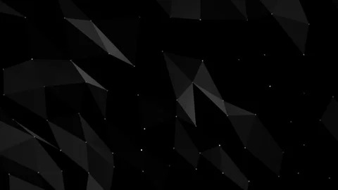 Low poly futuristic geometric background with moving lines and triangles 스톡 동영상 91572978