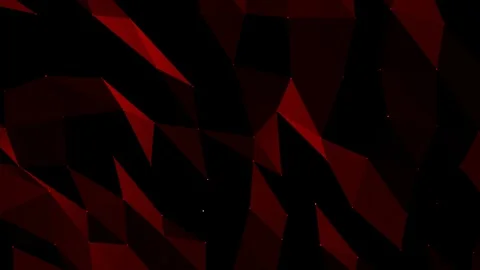 Low poly futuristic geometric background with moving lines and triangles 스톡 동영상 91572980