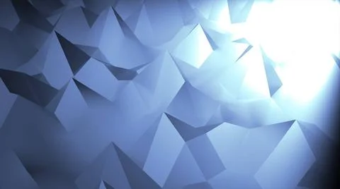 Low poly geometric abstract background in embossed triangular and polygon ... 写真素材