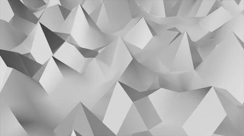 Low poly geometric abstract background in embossed triangular and polygon ... 写真素材