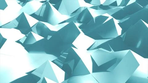 Low poly geometric abstract background in embossed triangular and polygon ... Foto stock